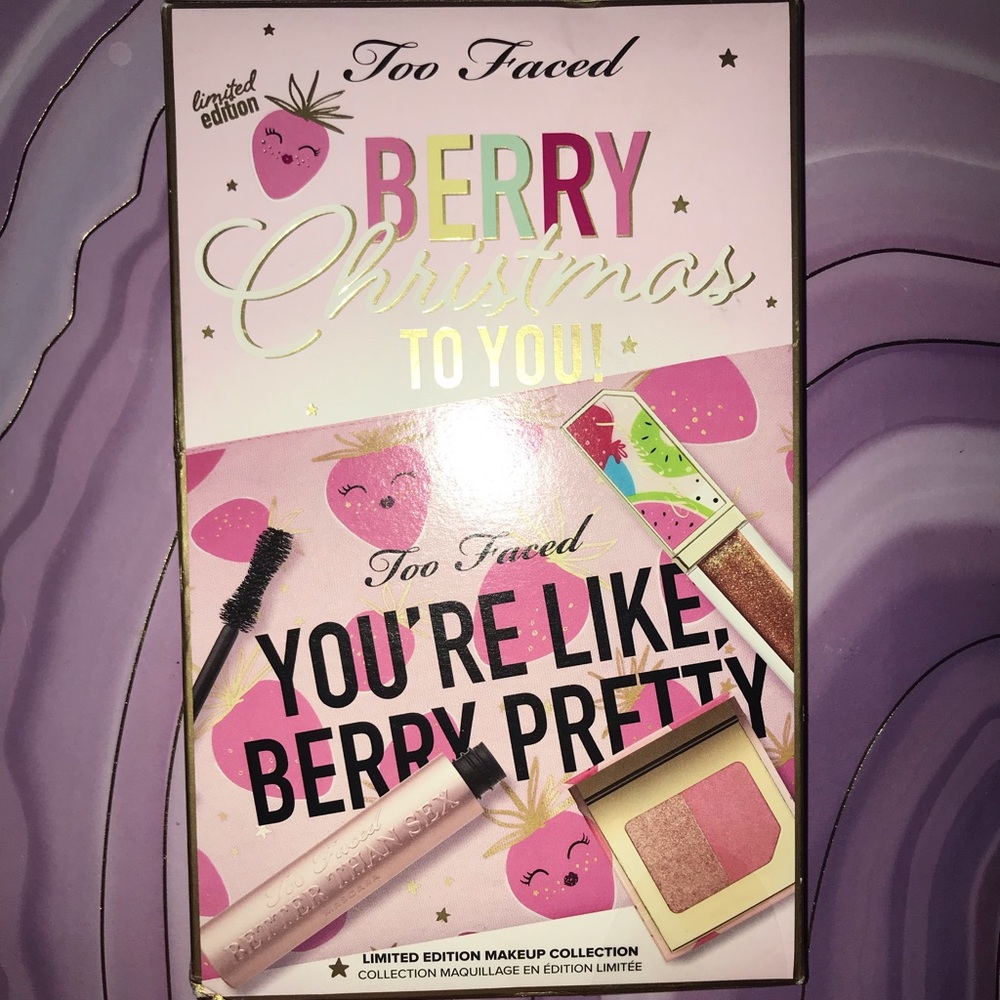 Too Faced Berry Christmas to you makeup collection